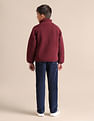 U.S. Polo Assn. Kids Boys Solid Stand Collar Jacket
