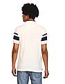U.S. Polo Assn. Men Off White Cotton Solid Polo Shirt