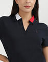 Tommy Hilfiger Solid Regular Polo Dress