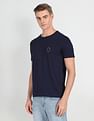 Arrow Sports Crew Neck Solid T-Shirt