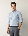 Arrow Liberty Classic Fit Geometric Printed Shirt