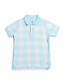 U.S. Polo Assn. Kids Boys Checked Regular Fit Polo Shirt