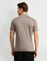 Arrow Solid Pattern Pure Cotton Polo Shirt
