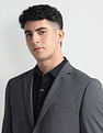 Arrow Self Design Tailored Fit Blazer