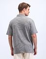Flying Machine Abstract Relaxed Fit Polo Shirt