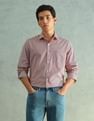 Arrow Slim Fit Striped Smart Formal Shirt