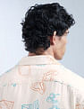 Flying Machine All Over Printed Digitopia Shirt
