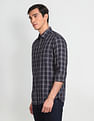 Arrow Sports Tartan Check Cotton Shirt