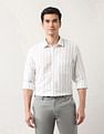 Arrow Vertical Striped Liberty Classic Fit Shirt