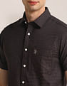 U.S. Polo Assn. Tailored Fit Geometric Shirt