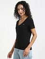 Tommy Hilfiger Solid Slim-Fit Cotton T-Shirt