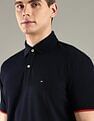 Tommy Hilfiger Solid Regular Fit Cotton Polo T-Shirt