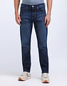 Flying Machine Slash Slim Tapered Mid Rise Jeans