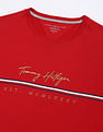 Tommy Hilfiger Embroidered Logo Regular-Fit Cotton T-Shirt