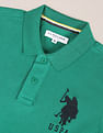 U.S. Polo Assn. Appliqued Slim Fit Polo Shirt