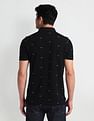 Arrow Sports All Over Logo Cotton Polo Shirt