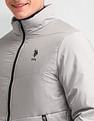 U.S. Polo Assn. Denim Co. UDJCKS1455 LT. GREY Mens Jackets