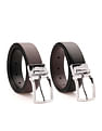 Arrow Men Textured Reversible Kepler Belt