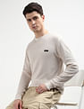 Calvin Klein Crew Neck Textured Sweater
