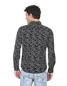 Flying Machine Patch Pocket Printed Shirt