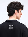 Flying Machine Relaxed Fit Printed Sweatshirt